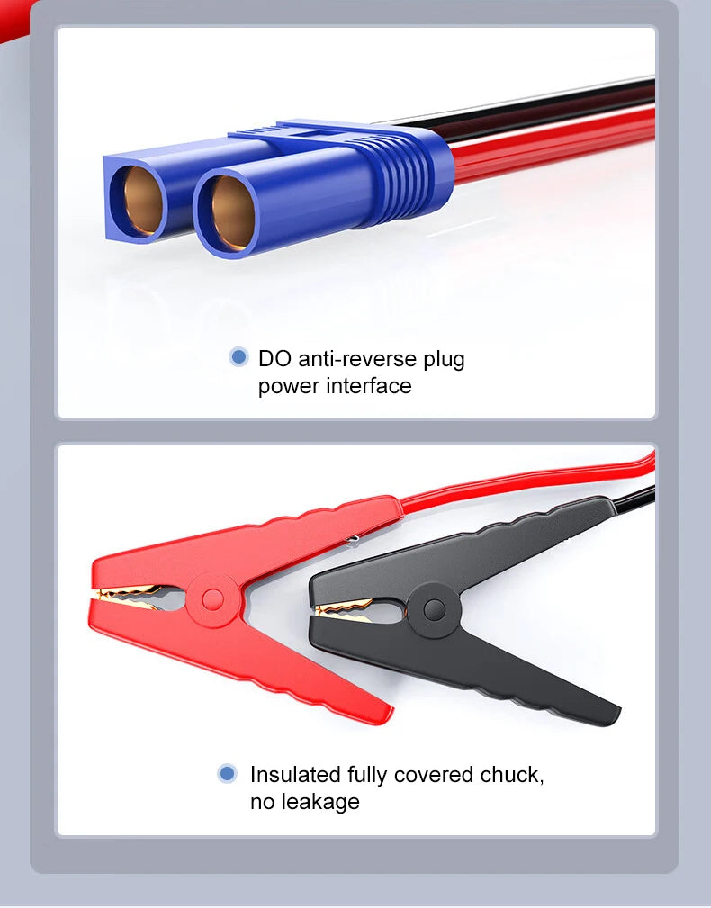 Peak Current 600A Car Jump Starter Power Bank 12V Portable Car Battery Booster Charger Starting Device Petrol Diesel Car Starter