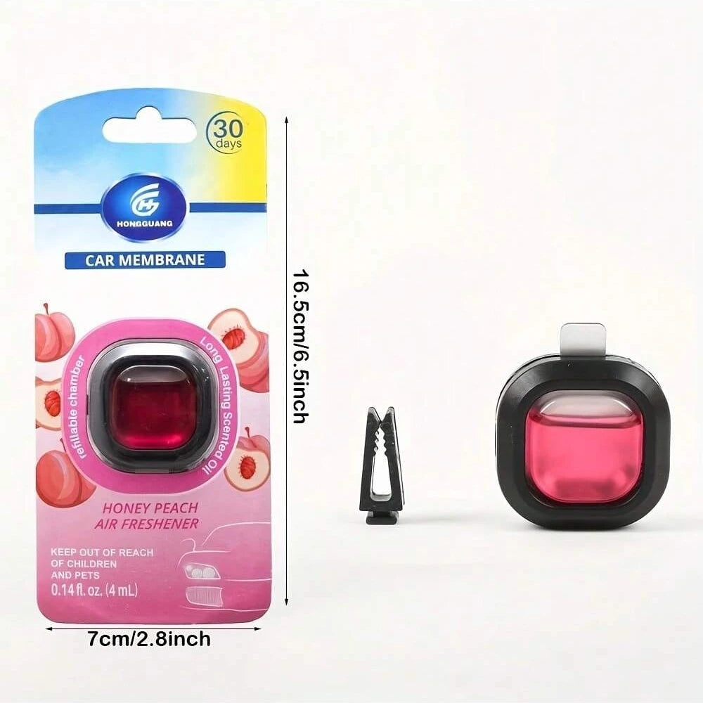 Car Odor-Fighting Car Freshener Vent Clip Fresh, 4ml/0.14 Fl Oz. Car Vent Clip