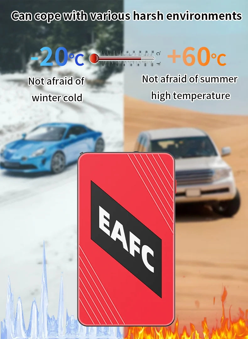 Peak Current 600A Car Jump Starter Power Bank 12V Portable Car Battery Booster Charger Starting Device Petrol Diesel Car Starter
