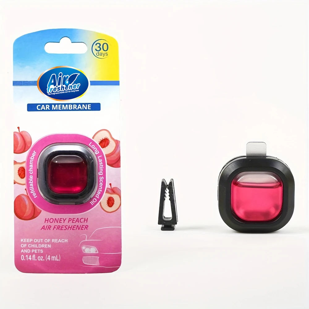 Car Odor-Fighting Car Freshener Vent Clip Fresh, 4ml/0.14 Fl Oz. Car Vent Clip