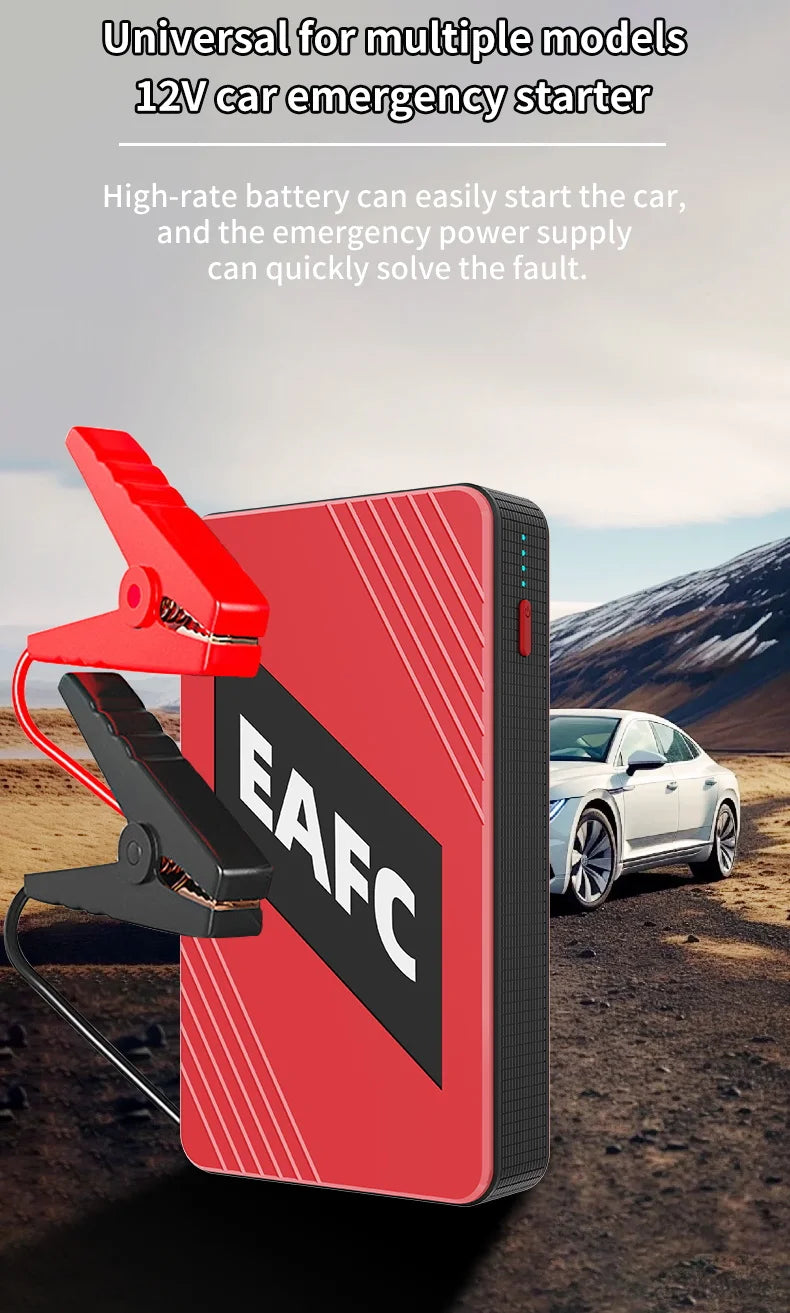 Peak Current 600A Car Jump Starter Power Bank 12V Portable Car Battery Booster Charger Starting Device Petrol Diesel Car Starter