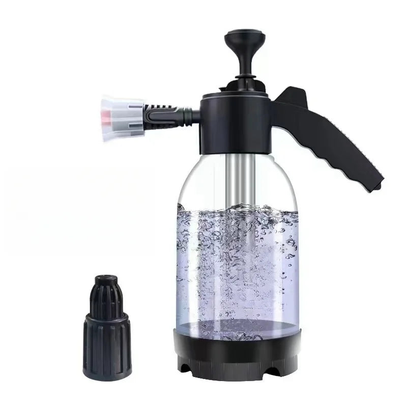 Air pressure car wash foam spray pot Household cleaning glass spray pot Fan acid and alkali resistant foam spray pot